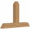 Ekena Millwork Portland Timber Gable Bracket, Western Red Cedar, 48"W x 32"H x 5 1/2"D x 5 1/2"F, 16/12 Pitch GBW048X32X0606POR00SWR - alternate 2